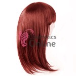 Peruca din fibra sintetica cu par de 40 cm drept  Roscat 811139#